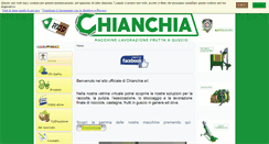 Desktop Screenshot of chianchia.it